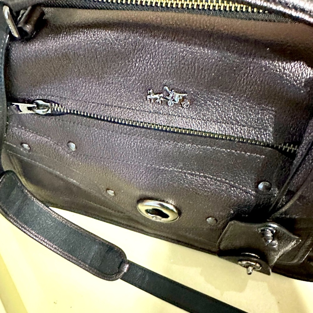 Stunning Coach Ryder Metallic purse and Accordian Zip Wallet - Picture 8 of 14